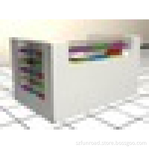 10x12 Feet Hot Sale Baking Painted Shopping Mall Wooden Nail Kiosk